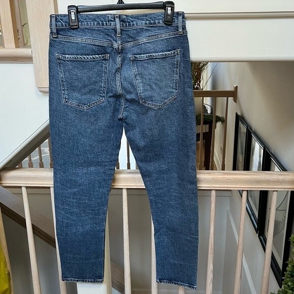 AGOLDE Toni High Rise Straight Jeans in Obscure 29 NWOT - Picture 6 of 12